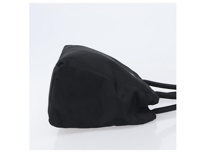 Bolsa de mão PRADA Nylon Black Auth 201421 Preto - vista 3