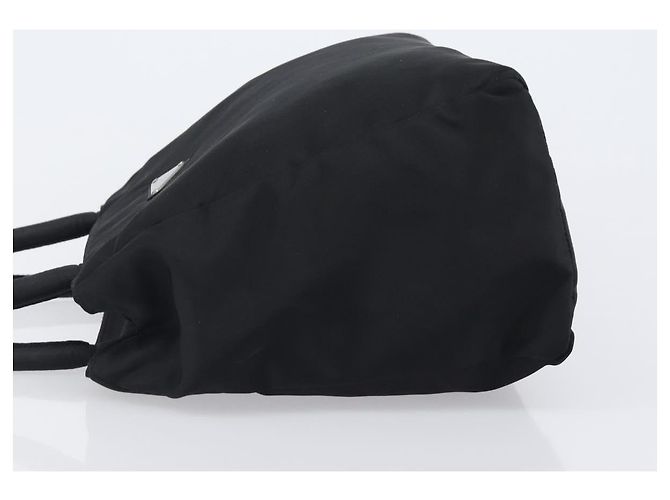 Bolsa de mão PRADA Nylon Black Auth 201421 Preto - vista 4