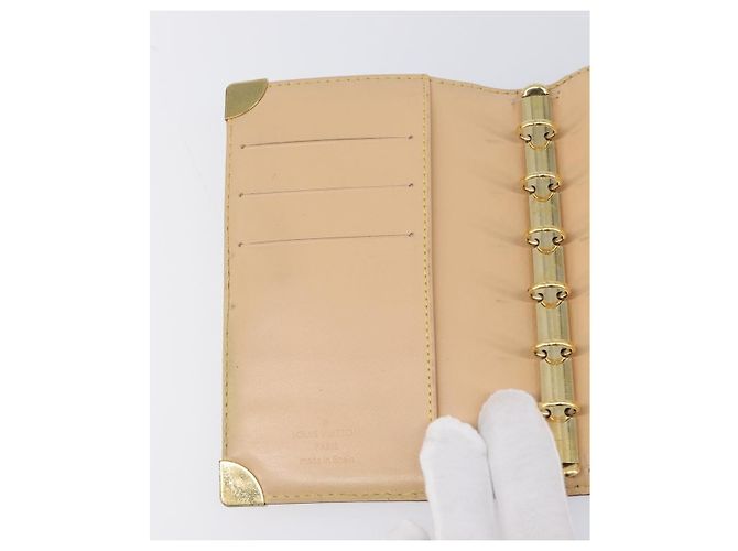 LOUIS VUITTON Monogram Multicolor Agenda PM White R21074 LV Auth BA15692 Bianco - vista 19