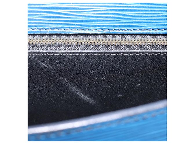 LOUIS VUITTON Epi Saint Cloud GM Schultertasche Blue M52195 LV Auth 203495 Blau - Ansicht 10