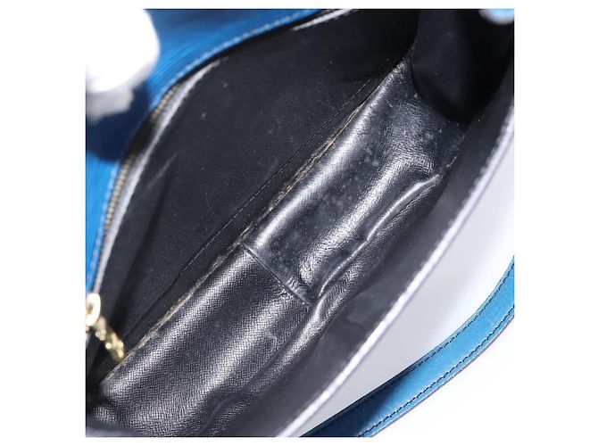 LOUIS VUITTON Epi Saint Cloud GM Schultertasche Blue M52195 LV Auth 203495 Blau - Ansicht 11