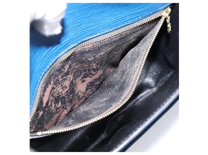 LOUIS VUITTON Epi Saint Cloud GM Schultertasche Blue M52195 LV Auth 203495 Blau - Ansicht 12