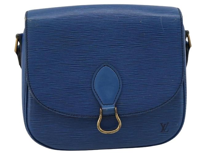 LOUIS VUITTON Epi Saint Cloud GM Schultertasche Blue M52195 LV Auth 203495 Blau - Ansicht 13