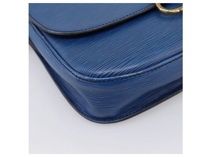 LOUIS VUITTON Epi Saint Cloud GM Schultertasche Blue M52195 LV Auth 203495 Blau - Ansicht 16