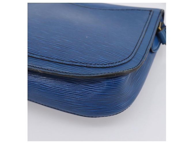 LOUIS VUITTON Epi Saint Cloud GM Schultertasche Blue M52195 LV Auth 203495 Blau - Ansicht 17