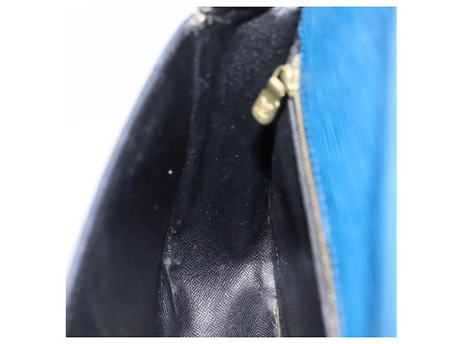 LOUIS VUITTON Epi Saint Cloud GM Schultertasche Blue M52195 LV Auth 203495 Blau - Ansicht 22
