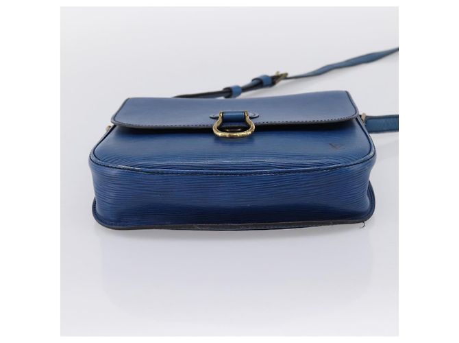 LOUIS VUITTON Epi Saint Cloud GM Schultertasche Blue M52195 LV Auth 203495 Blau - Ansicht 5