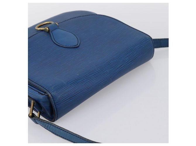 LOUIS VUITTON Epi Saint Cloud GM Schultertasche Blue M52195 LV Auth 203495 Blau - Ansicht 6