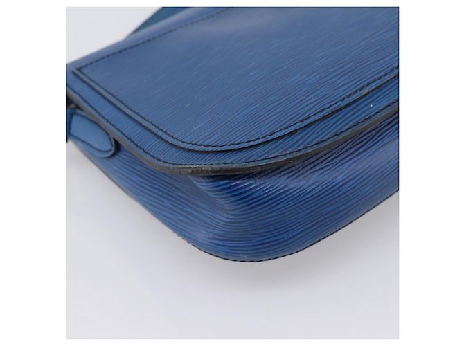 LOUIS VUITTON Epi Saint Cloud GM Schultertasche Blue M52195 LV Auth 203495 Blau - Ansicht 8