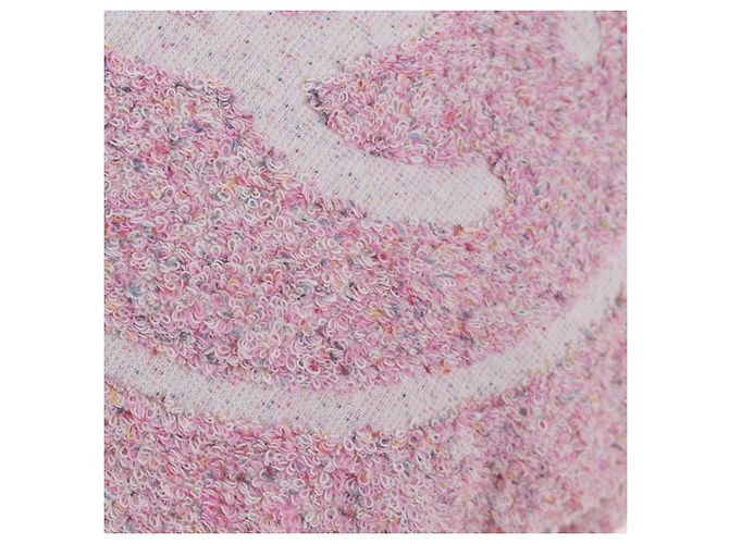 CHANEL Set Borsa Spiaggia e Asciugamano Big Coco Pile Pink CC Auth 200851SAM Rosa - vista 20