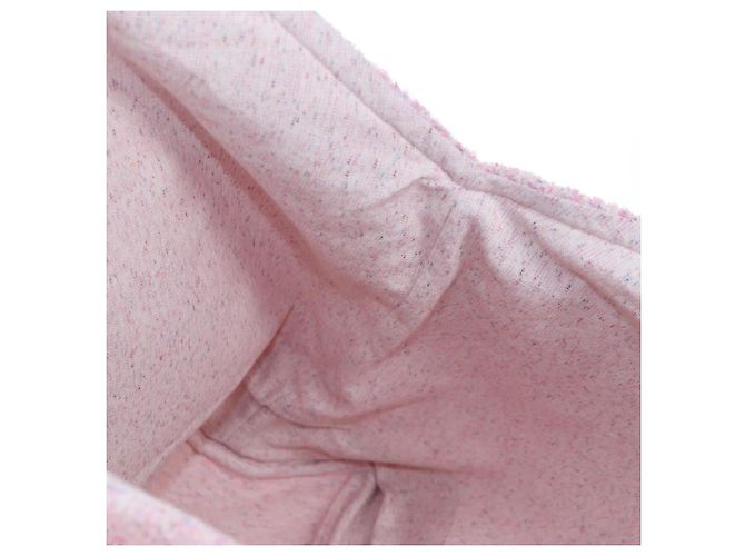 CHANEL Set Borsa Spiaggia e Asciugamano Big Coco Pile Pink CC Auth 200851SAM Rosa - vista 25
