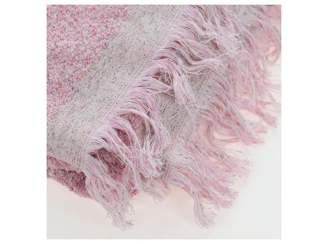 CHANEL Set Borsa Spiaggia e Asciugamano Big Coco Pile Pink CC Auth 200851SAM Rosa - vista 29