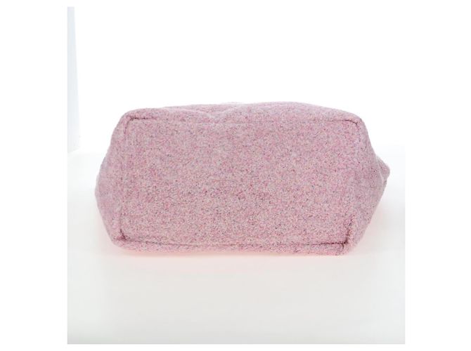CHANEL Set Borsa Spiaggia e Asciugamano Big Coco Pile Pink CC Auth 200851SAM Rosa - vista 5