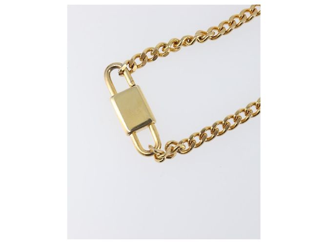 Collana Christian Dior metallo Gold Tone Auth SW2801 - vista 11