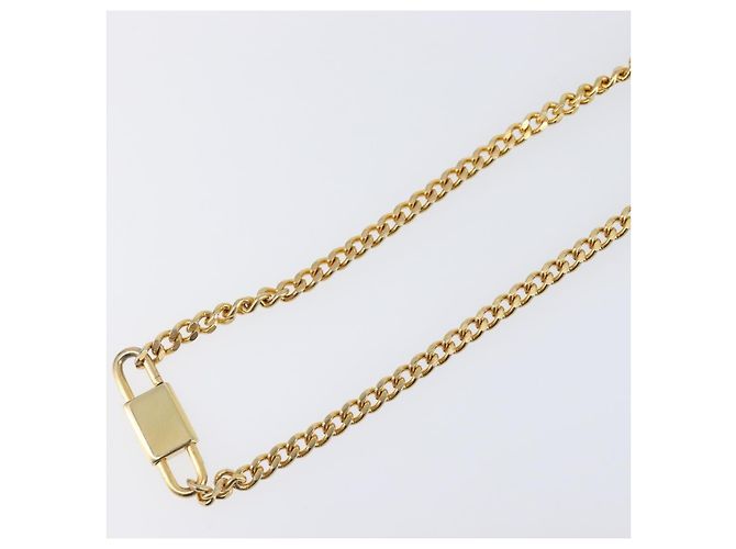 Collana Christian Dior metallo Gold Tone Auth SW2801 - vista 12