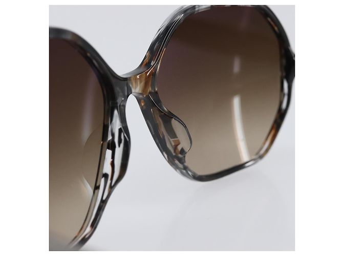 CHANEL Sonnenbrille Kunststoff Gray CC Auth BA15673V Braun - Ansicht 14