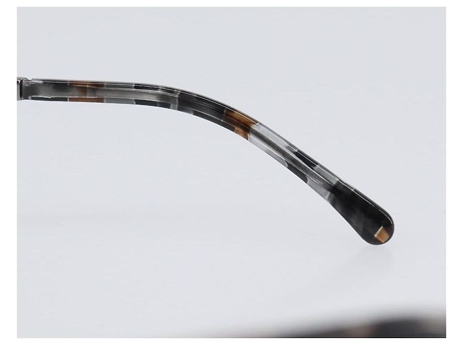 CHANEL Sonnenbrille Kunststoff Gray CC Auth BA15673V Braun - Ansicht 16