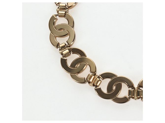 CHANEL Halskette Metall Gold CC Auth ki6807M Golden - Ansicht 10