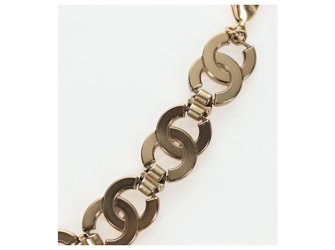 CHANEL Halskette Metall Gold CC Auth ki6807M Golden - Ansicht 12