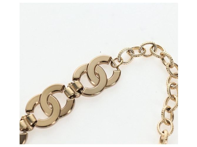 CHANEL Halskette Metall Gold CC Auth ki6807M Golden - Ansicht 13