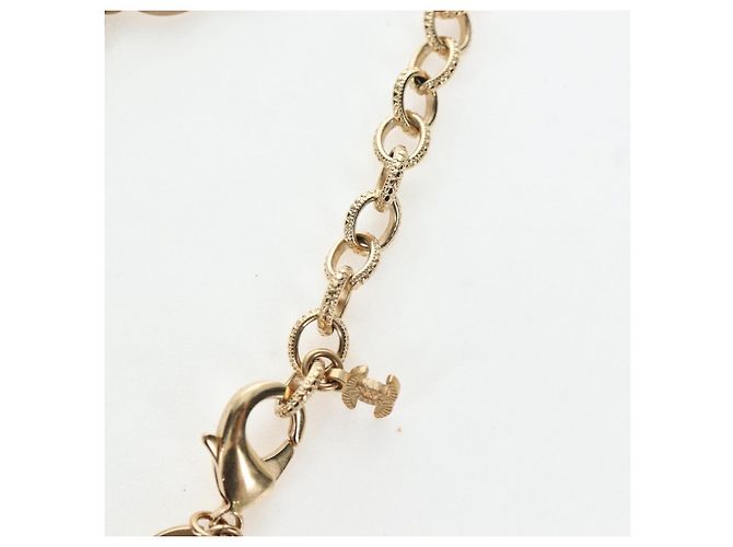CHANEL Halskette Metall Gold CC Auth ki6807M Golden - Ansicht 14