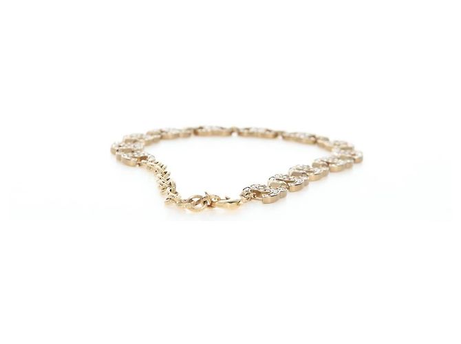 CHANEL Halskette Metall Gold CC Auth ki6807M Golden - Ansicht 18