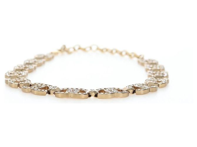 CHANEL Halskette Metall Gold CC Auth ki6807M Golden - Ansicht 19