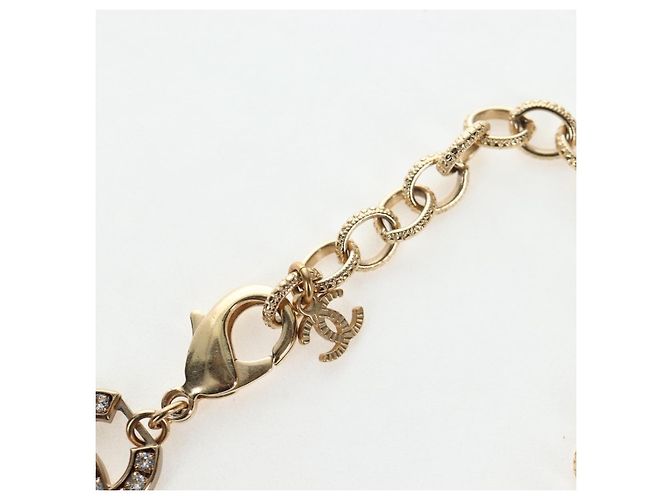 CHANEL Halskette Metall Gold CC Auth ki6807M Golden - Ansicht 7