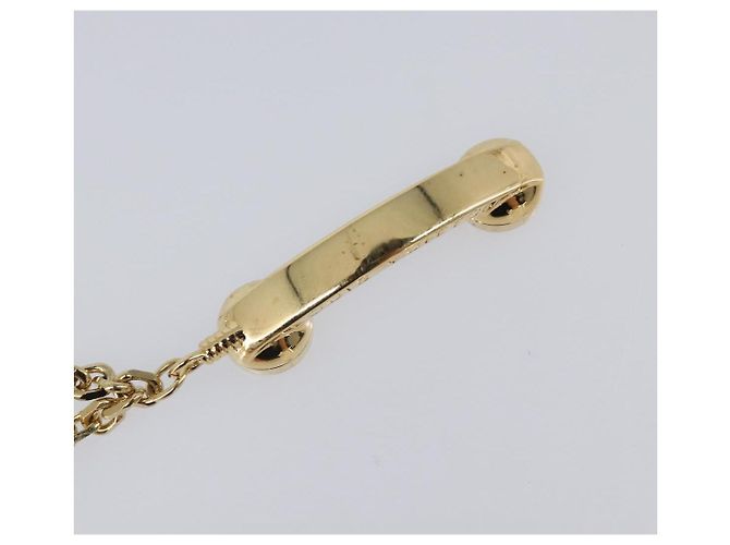 LOUIS VUITTON Porte Cles Hollywood Charm Metal Gold Tone M65382 LV Auth 202823A - vista 11