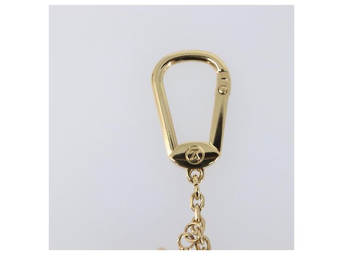 LOUIS VUITTON Porte Cles Hollywood Charm Metal Gold Tone M65382 LV Auth 202823A - vista 2