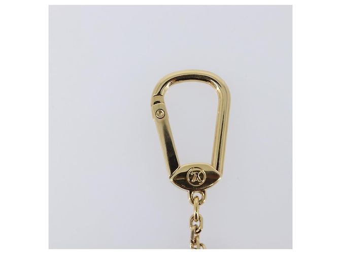 LOUIS VUITTON Porte Cles Hollywood Charm Metal Gold Tone M65382 LV Auth 202823A - vista 6