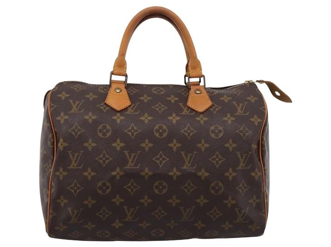 LOUIS VUITTON Monogram Speedy 30 Borsa a mano M41526 LV Auth 200536V Monogramma - vista 13