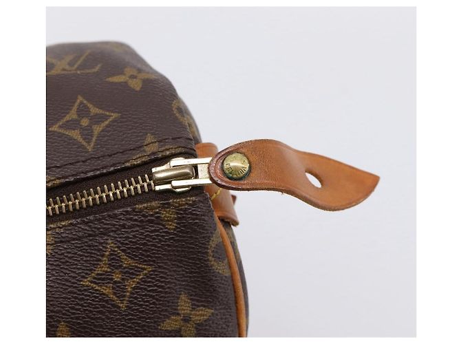LOUIS VUITTON Monogram Speedy 30 Borsa a mano M41526 LV Auth 200536V Monogramma - vista 9