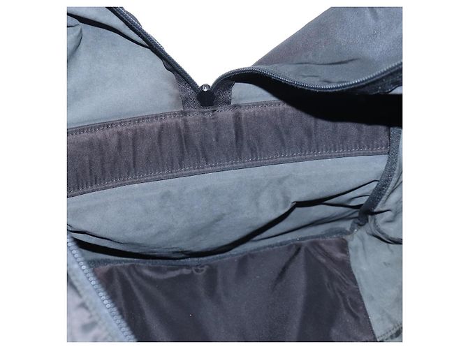 PRADA Boston Bag Nylon 2way Schwarz Silber Auth 199801A - Ansicht 33