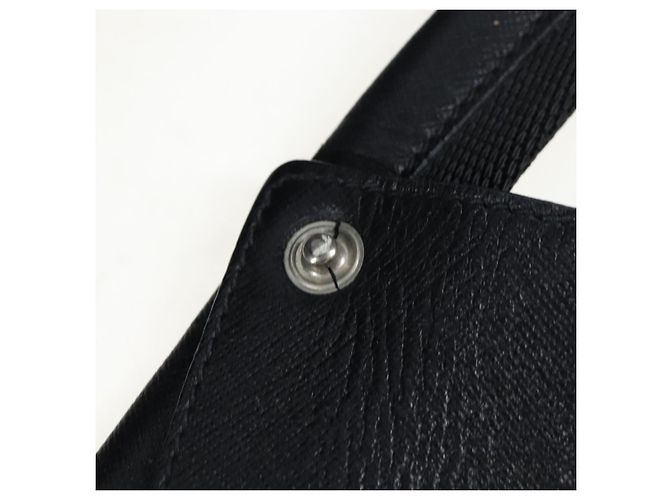PRADA Boston Bag Nylon 2way Schwarz Silber Auth 199801A - Ansicht 9