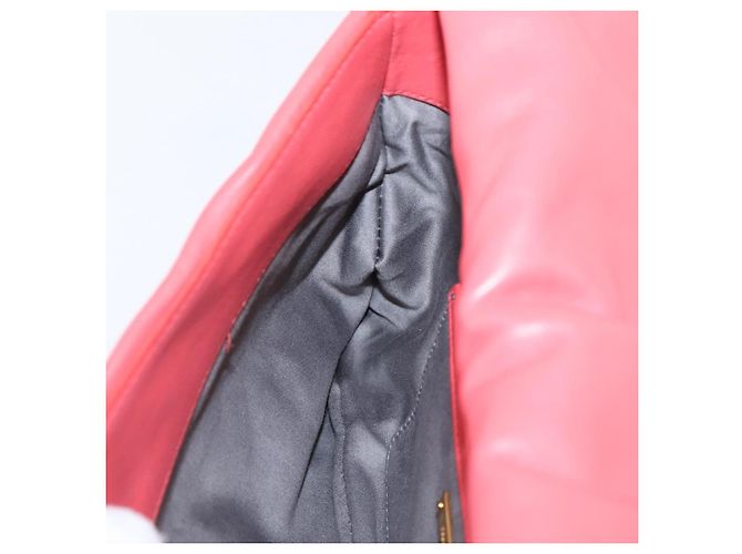 Borsa a tracolla con catena Miu Miu Pelle Rosa Oro Auth BA15636V D'oro - vista 19