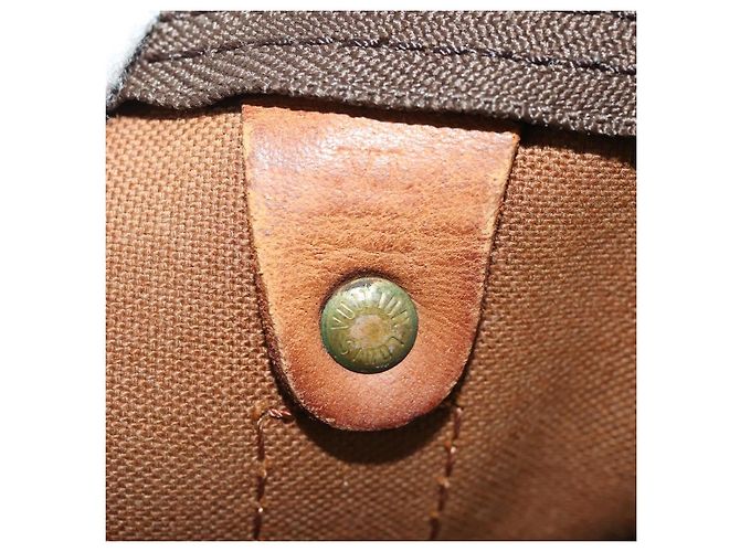 LOUIS VUITTON Monogram Keepall Bandouliere 55 Boston Bag M41414 LV Auth 197823 Monogramma - vista 11