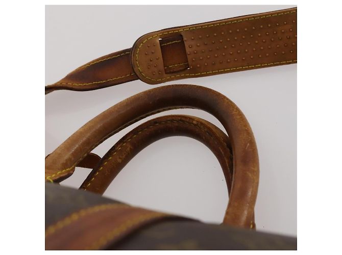 LOUIS VUITTON Monogram Keepall Bandouliere 55 Boston Bag M41414 LV Auth 197823 Monogramma - vista 15