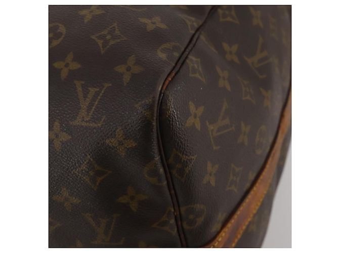LOUIS VUITTON Monogram Keepall Bandouliere 55 Boston Bag M41414 LV Auth 197823 Monogramma - vista 16