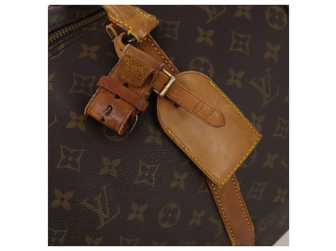 LOUIS VUITTON Monogram Keepall Bandouliere 55 Boston Bag M41414 LV Auth 197823 Monogramma - vista 23