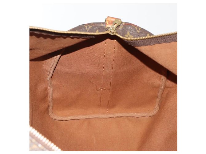 LOUIS VUITTON Monogram Keepall Bandouliere 55 Boston Bag M41414 LV Auth 197823 Monogramma - vista 25