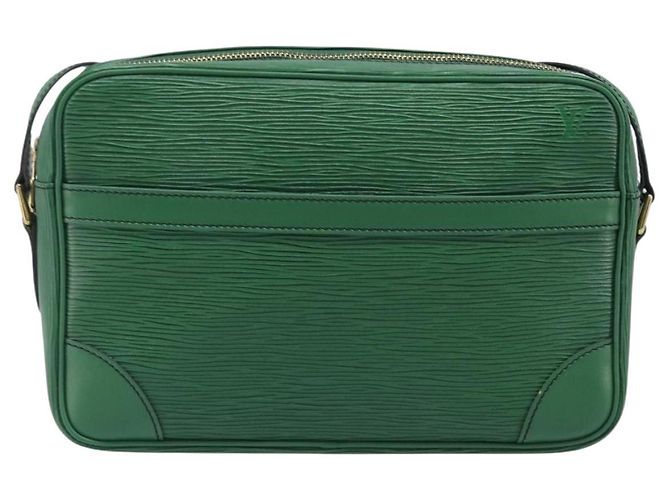 LOUIS VUITTON Epi Trocadero 27 Shoulder Bag Green M52314 LV Auth ka6090A Verde - vista 13