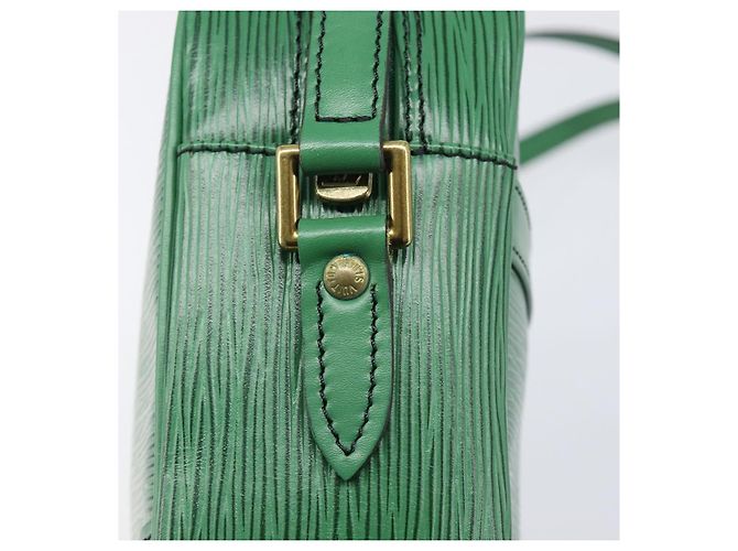 LOUIS VUITTON Epi Trocadero 27 Shoulder Bag Green M52314 LV Auth ka6090A Verde - vista 9