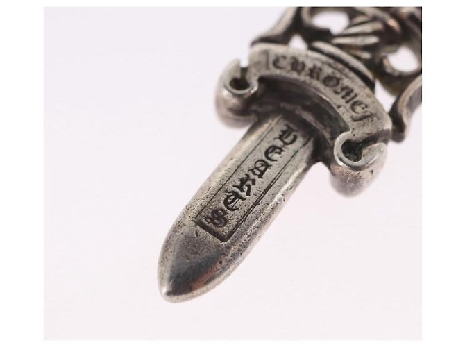 Pendente Dagger Chrome Hearts Top Ag925 Silver Auth 203052M Argento - vista 4