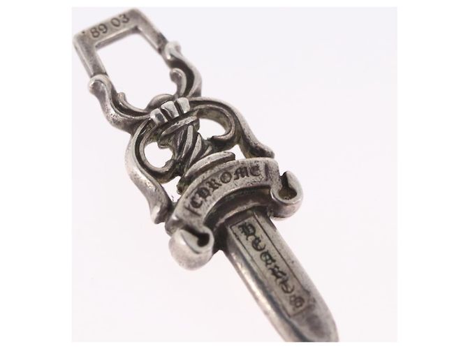 Pendente Dagger Chrome Hearts Top Ag925 Silver Auth 203052M Argento - vista 8