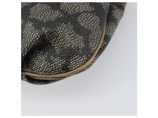 Autre Marque Borsa a tracolla SAINT LAURENT PVC Canvas Gray Auth 200711 Marrone - vista 15