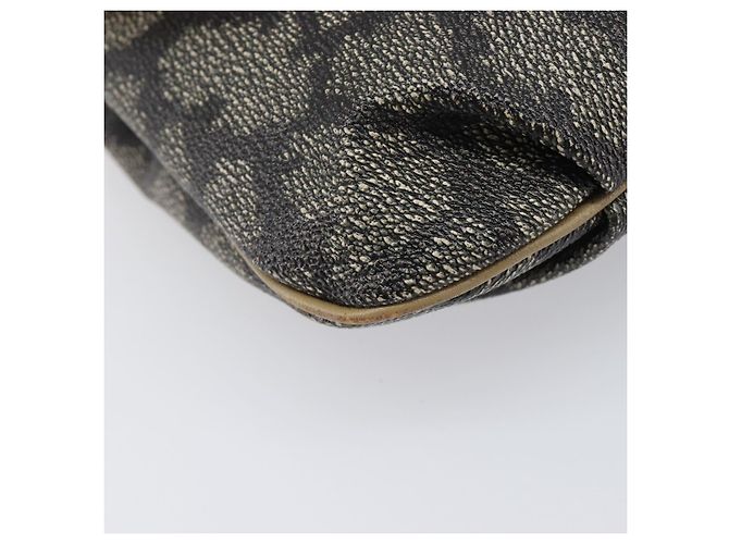 Autre Marque Borsa a tracolla SAINT LAURENT PVC Canvas Gray Auth 200711 Marrone - vista 16