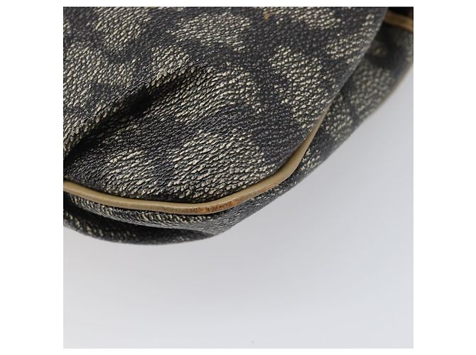 Autre Marque Borsa a tracolla SAINT LAURENT PVC Canvas Gray Auth 200711 Marrone - vista 17