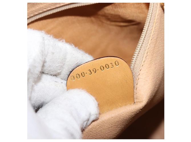 Bolso de mano GUCCI Micro GG Supreme PVC Beige Gold 000 39 0030 Auth BA15706 Dorado - vista 12