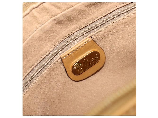 Bolso de mano GUCCI Micro GG Supreme PVC Beige Gold 000 39 0030 Auth BA15706 Dorado - vista 21